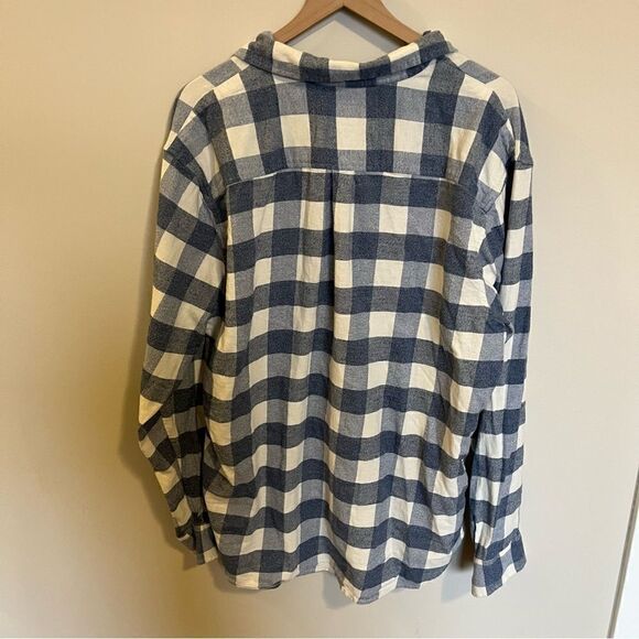 Lucky Brand Saturday Stretch Flannel Button Down - Picture 3 of 12